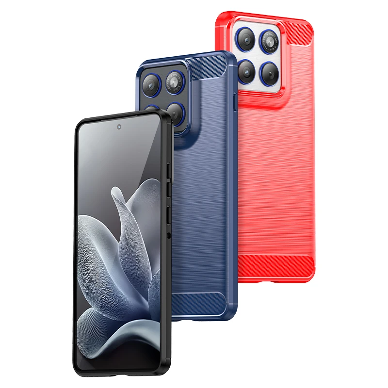 غطاء حماية لهاتف Moto Edge 70 لهاتف Moto X70 Air Capas مدرع مقاوم للصدمات ومصد خلفي ناعم من ألياف الكربون Fundas Motorola Moto Edge 70 #2