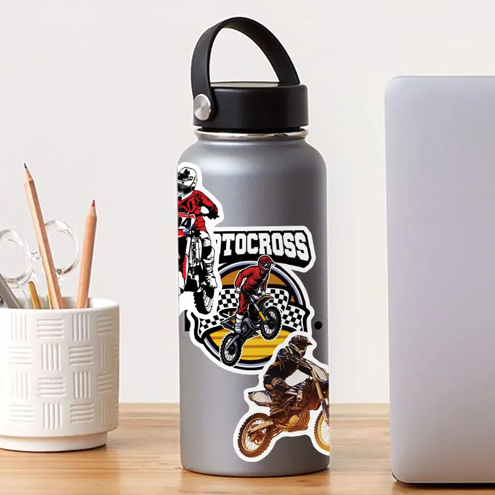 10/30/50pcs Cartoon Mountain Bike Graffiti Stickers Waterproof DIY Skateboard Laptop Motorcycle Bicycle Cool MTB Decals Sticker