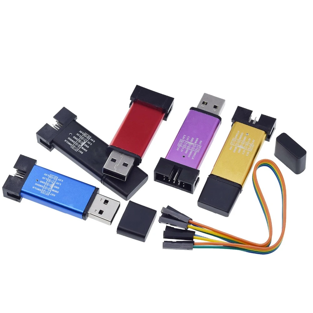 ST-Link V2 Stlink Mini STM8 STM32 STLINK Simulator Download Programming With Cover Programmer