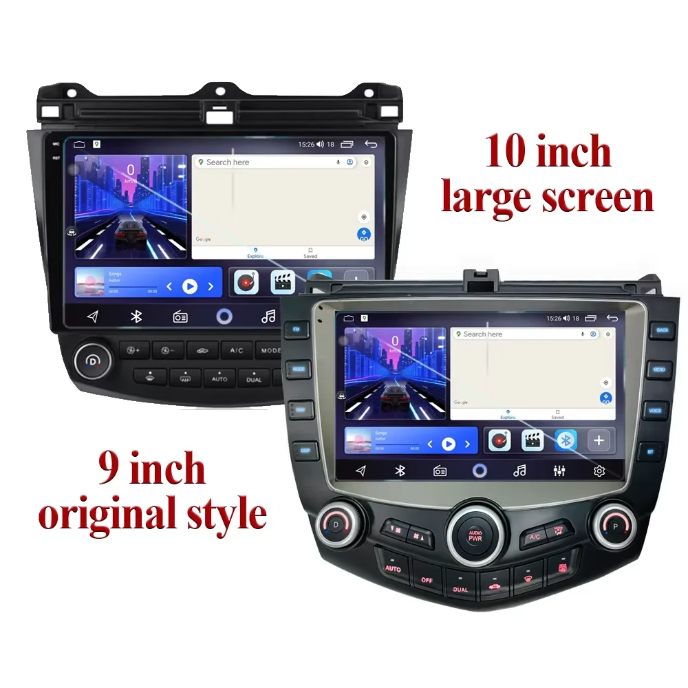 Android 16 For Honda Accord 7 CM 2003 - 2008 High-Performance CPU 5G Wi-Fi BT Car Radio Stereo Multimedia Player CarPlay QLED DS