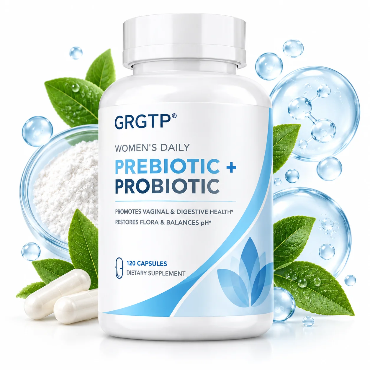Women’s Daily Probiotic + Prebiotic - Supports Menopausal Comfort, Reduces Fatigue, Mood Swings, Improves Digestion & Metabolism