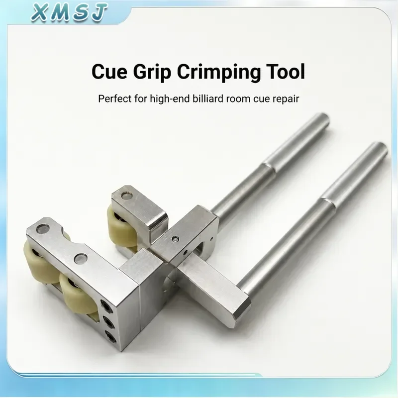 Aluminum Alloy Cue Grip Repair Tool Crimping Cables for Billiards Cue Maintenance Refurbishment