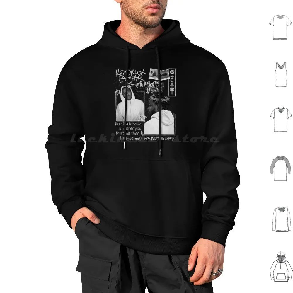 Kendrick Lamar Hiphop Vintage Hoodies Long Sleeve Kendrick Lamar Rapper Kendrick Lamar Damn To Pimp A Mr Morale And The