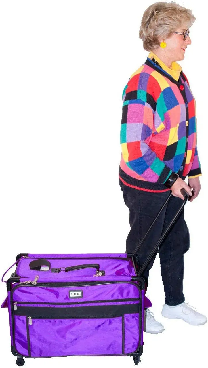 Máquina sobre rodas, Roxo, 22"