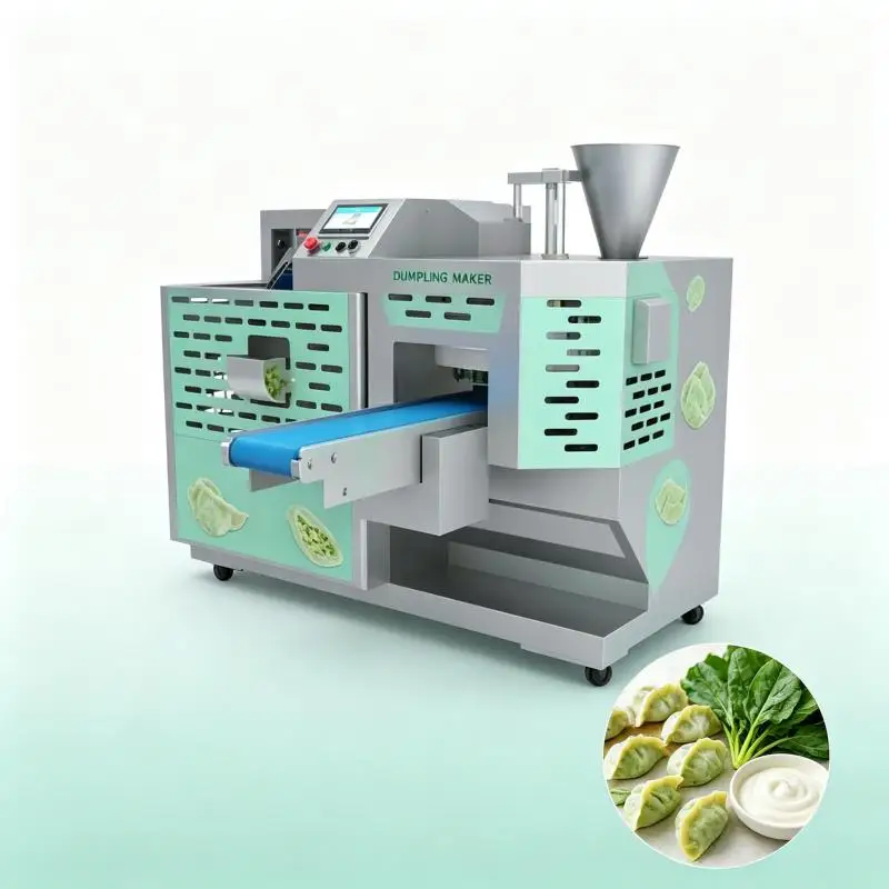 Automatic Dumpling Production Machine Commercial Dough Sheet Filling Forming Equipment for Restaurant Food Processing