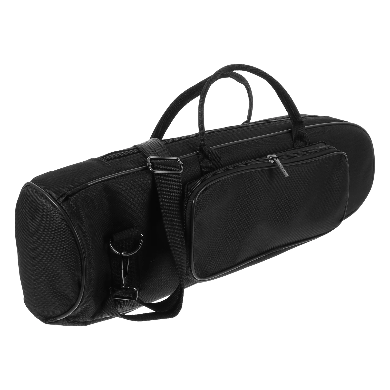 

Trumpet Bag Fabric Single Shoulder Case for Instrument Trumpet Single Shoulder Bag Storage Black Portable Holder