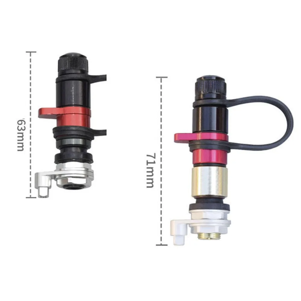 4Pcs Off-road Desert Tire Quick Release Valve, Car Pressure Relief Valve, Sand Tire Quick Release Valve with Long & Short Style