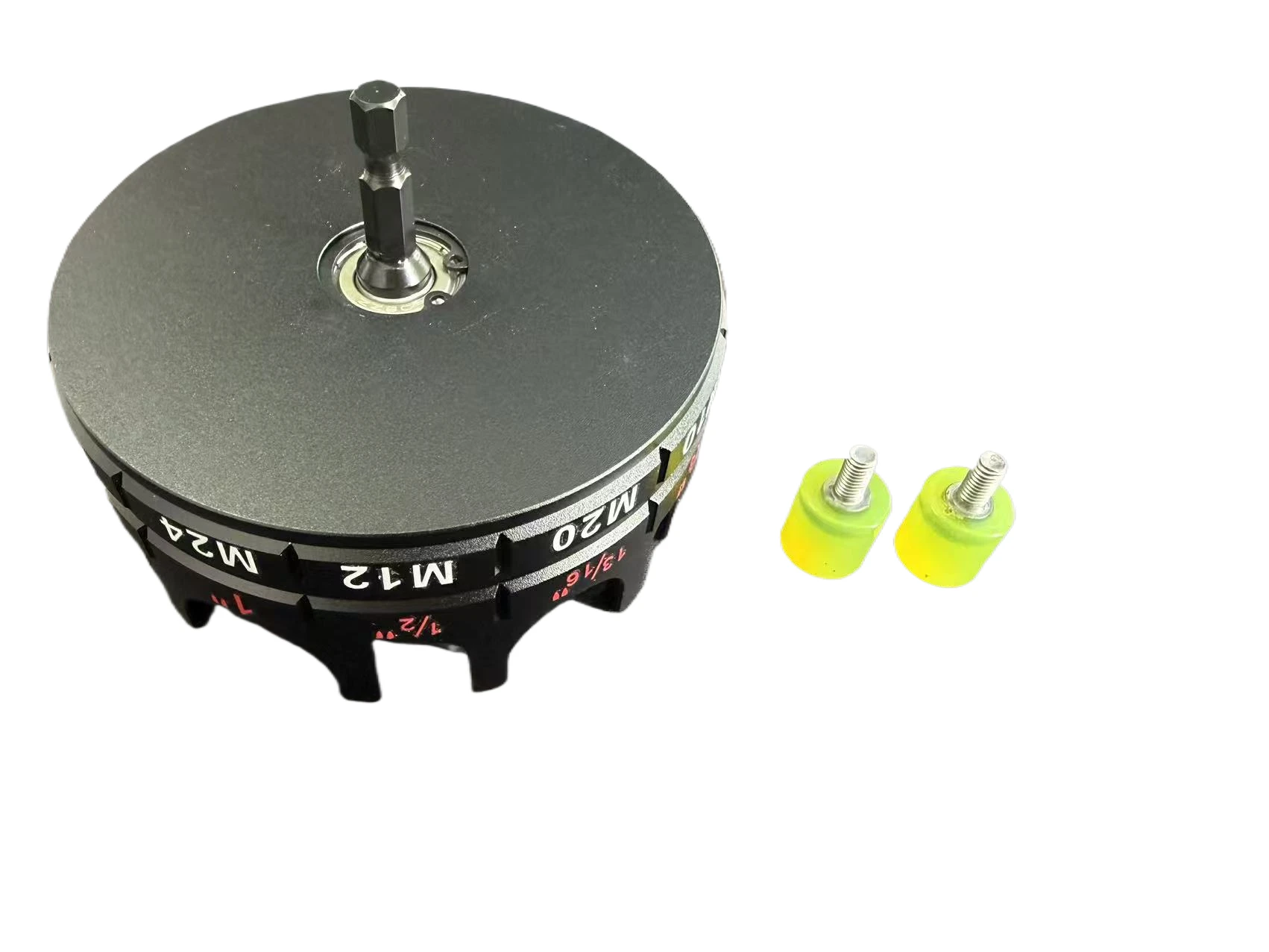 Quick Nut Setter Slotted Wing Nut Drive Kit Portable Attachment No Slipping Maintenance for Home Technicians Projects Automotive