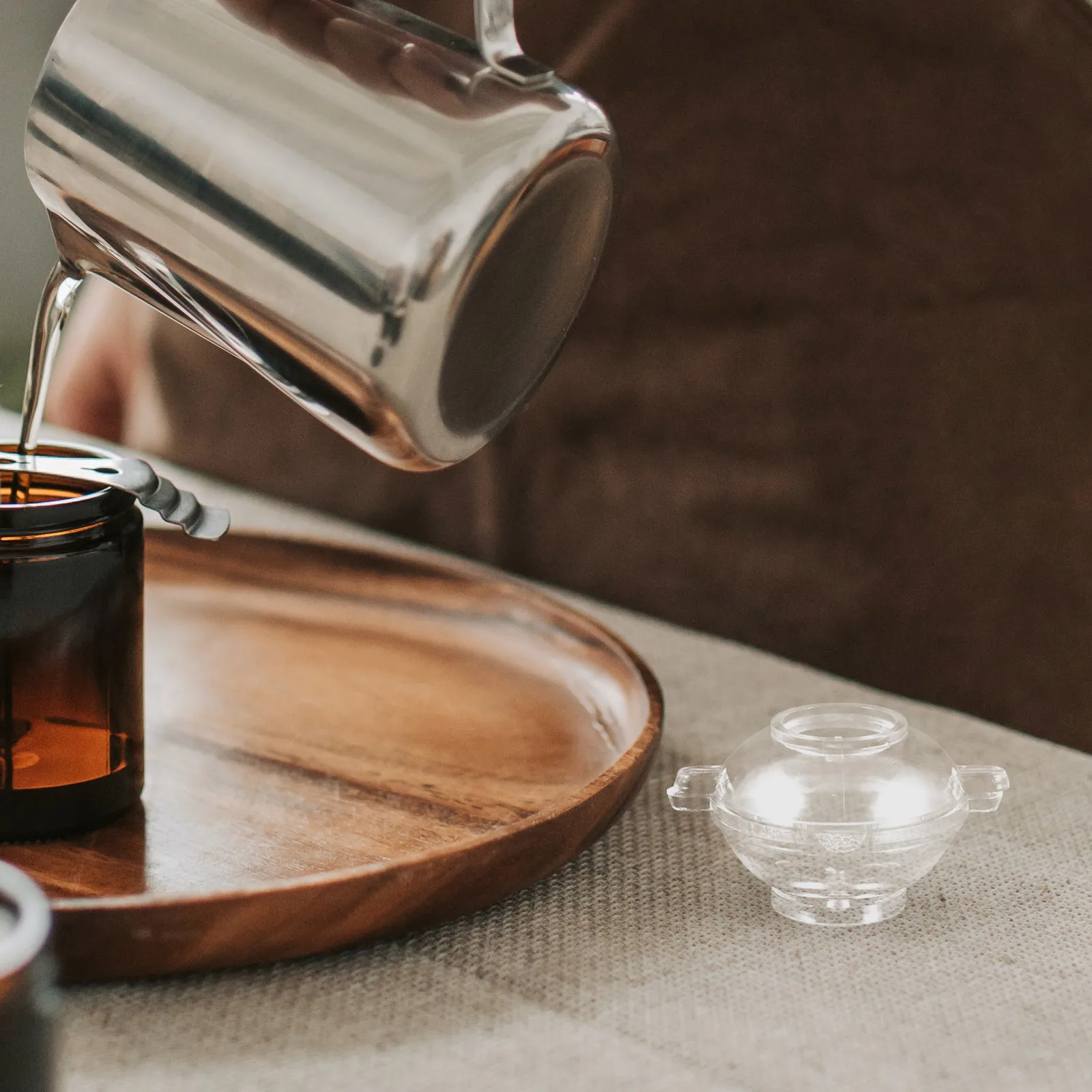 

Floating DIY Mold Plastic Durable Scented Making Mold Easy Use Craft Supplies Candles Making Plastic Molds