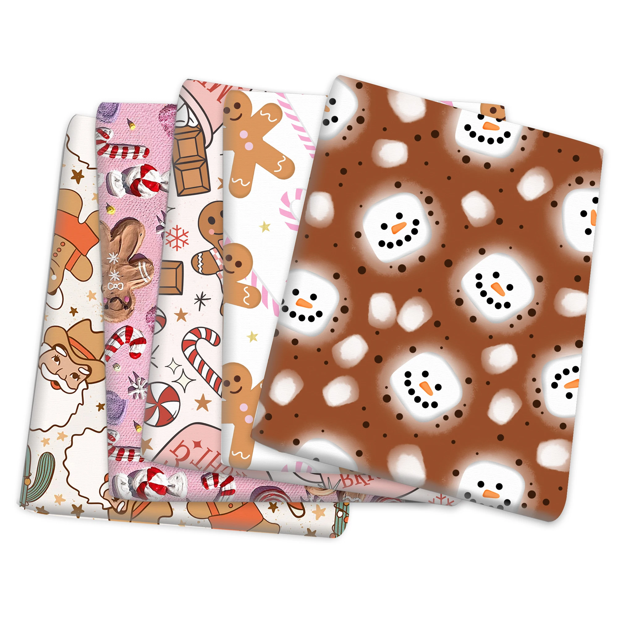 50*145 سنتيمتر شجرة عيد الميلاد خليط مطبوعة البوليستر القطن لخياطة الأنسجة اللحف الأقمشة التطريز المواد DIY بها بنفسك اليدوية