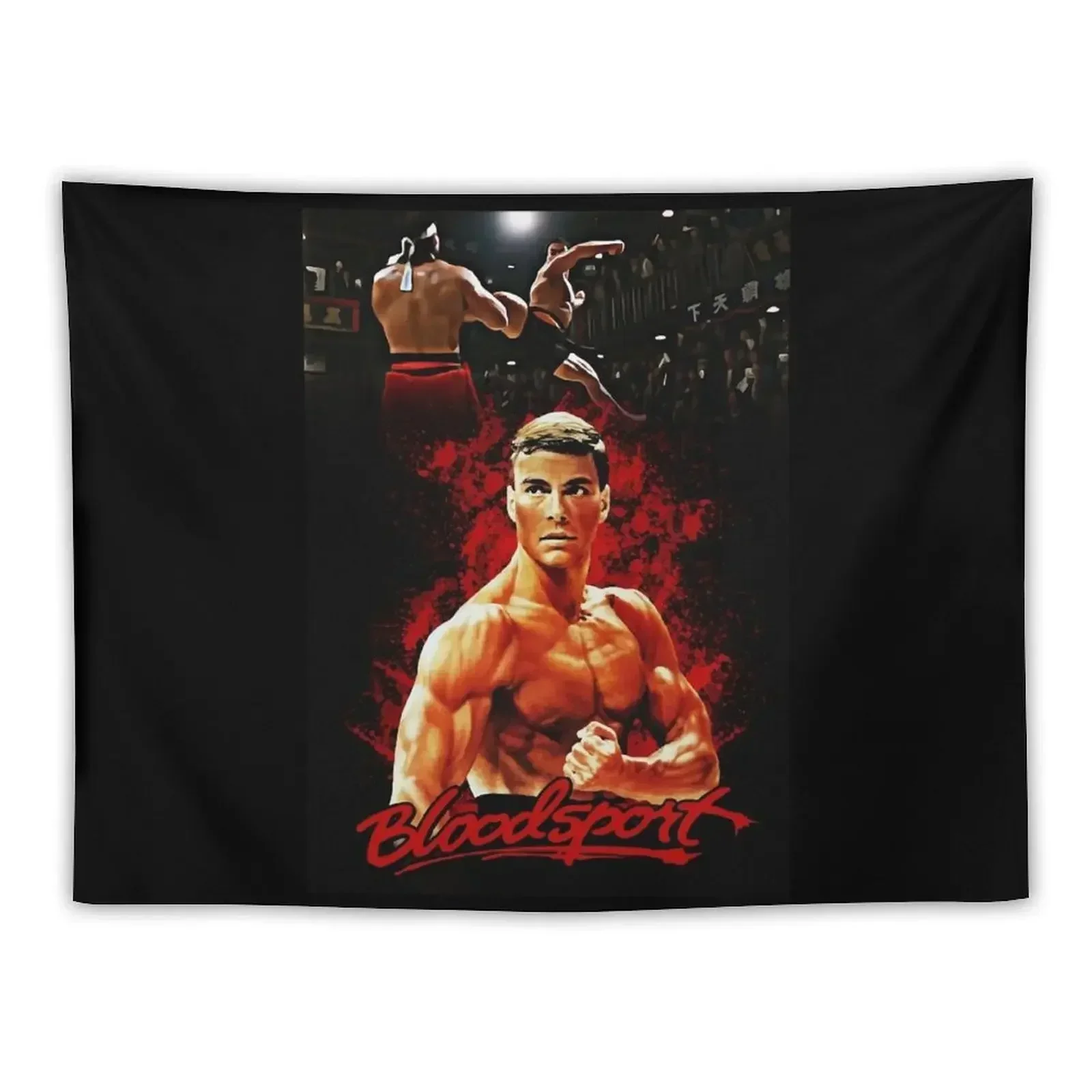 Gifts For Women Bloodsport Ver.5 Long Christmas Tapestry Wall Art Room Decorating Aesthetic Decoration For Rooms Tapestry