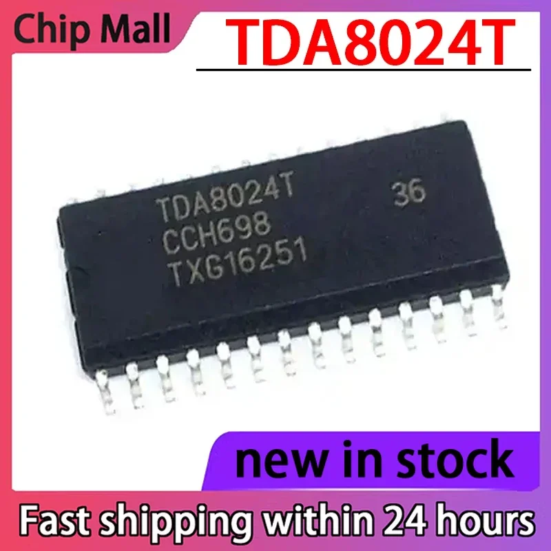 5PCS New TDA8024T TDA8024 SOP-28 Controller