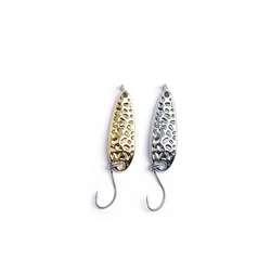 1Pcs 2.5/3.5/5g Mini Wobbler Sequin Spoon Lure Hard Bait Spinnerbait Isca Artificial Pesca Wobblers Fly Fishing Tackle 5 Colors
