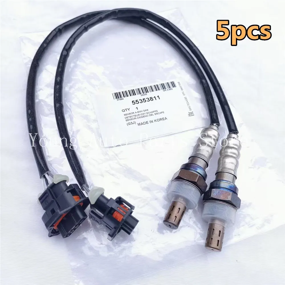 5pcs OEM 55353811 Lambda Oxygen Sensor for Opel Astra H 1.8L 2004-2016