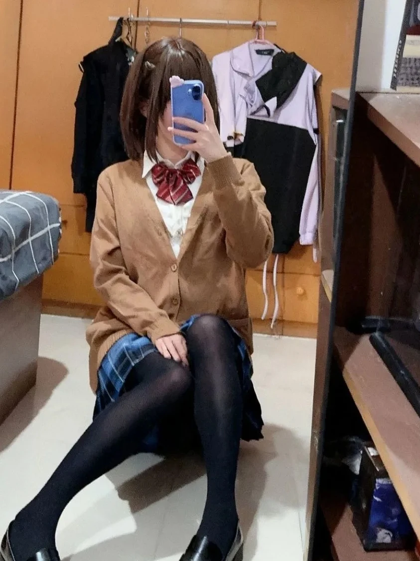 PJSK World Plan Student Uniform Set East Cloud Drawing Ena Regular Clothes Cos Japanese Style School Uniform Skirt Suit