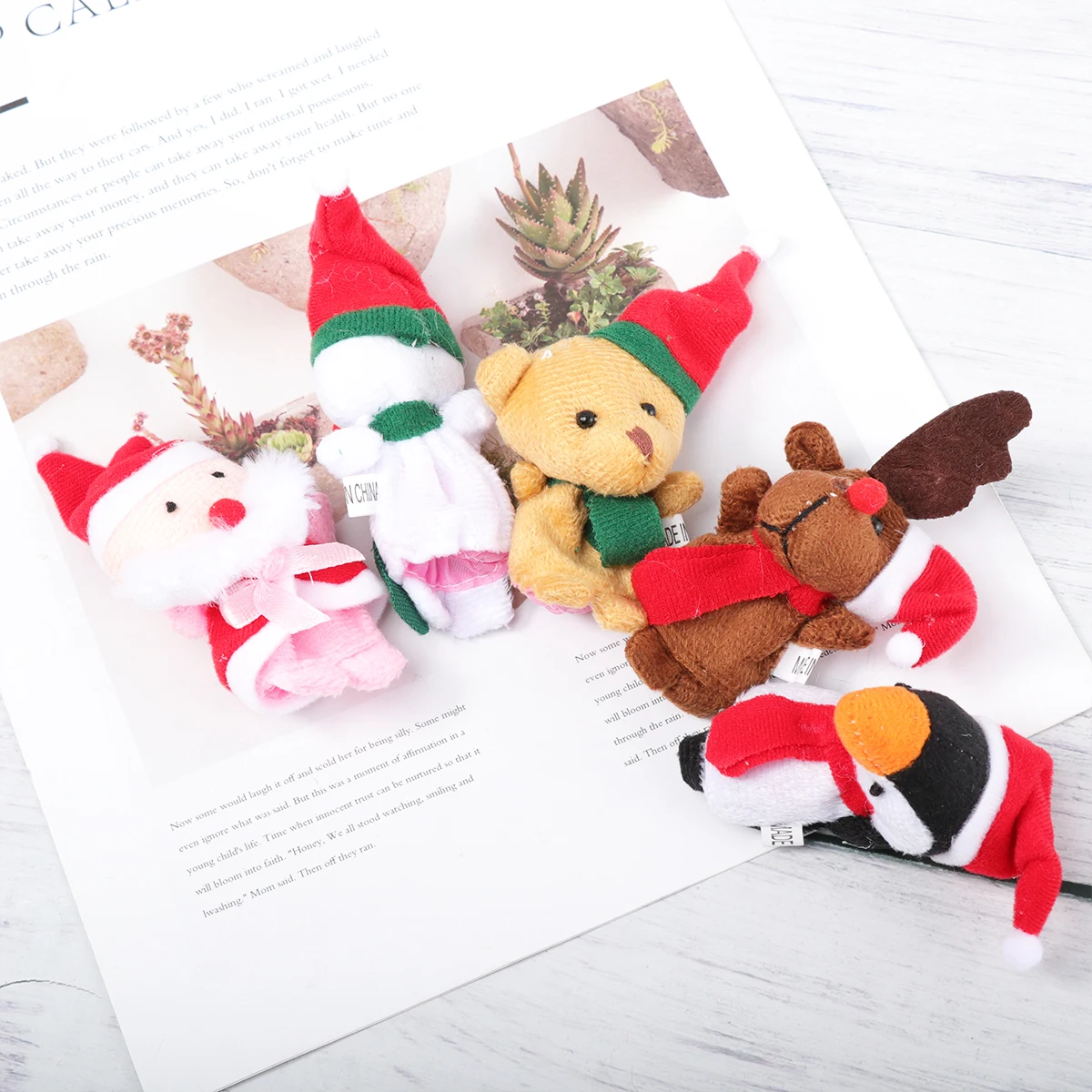 

Christmas Finger Puppets kids finger puppets kids finger cartoon finger christmas finger