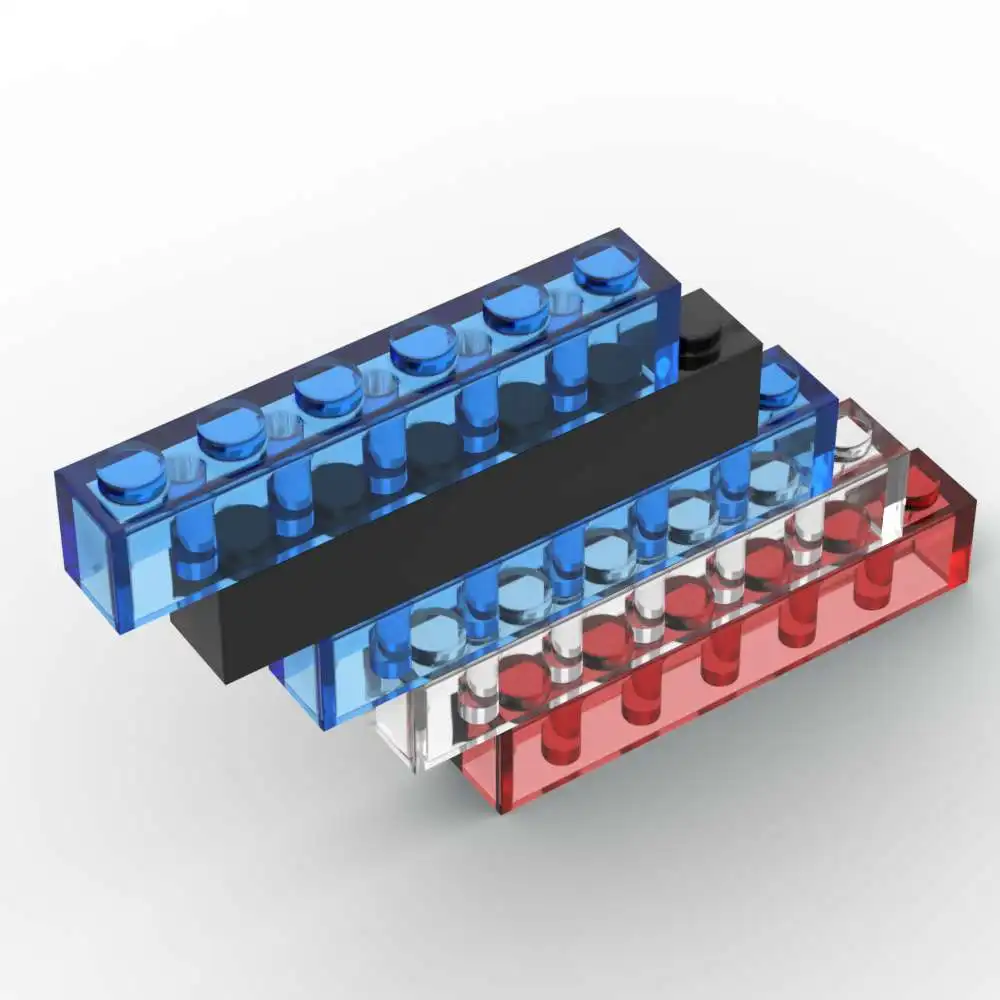 MOC 10PCS Part Bricks 3009 1x6 Bricks Building Blocks High-Tech Plate Board Assemble Educational Particle DIY Toys Children Gift
