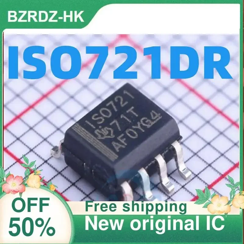 5PCs iso721dr iso721d ISO721 sop-8 new original IC