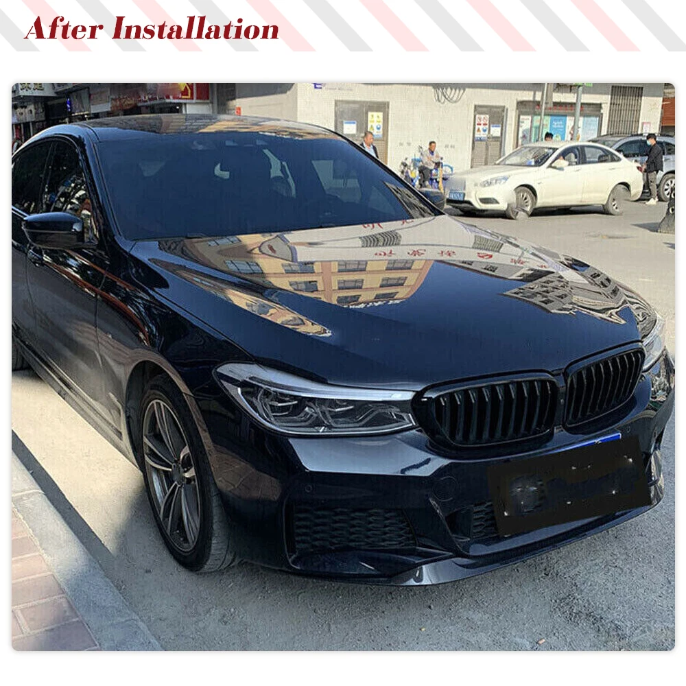 Carbon Fiber Front Lip for BMW 6 Series G32 GT 2017-2019 Fastback M Sport 630i 640i xDrive Gran Turismo Car Front Chin Protector