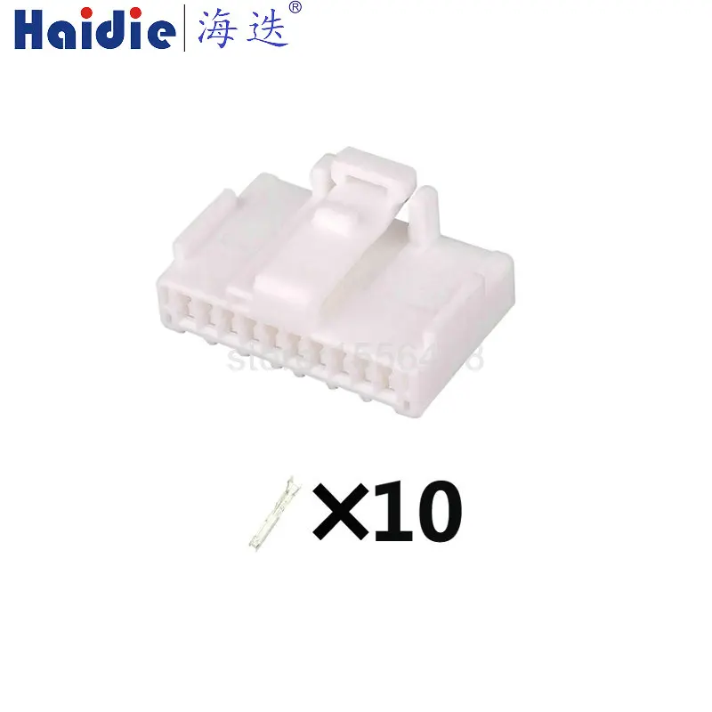 

10pin auto housing plug, plastic wire cable harness connector 7283-7602/90980-11657