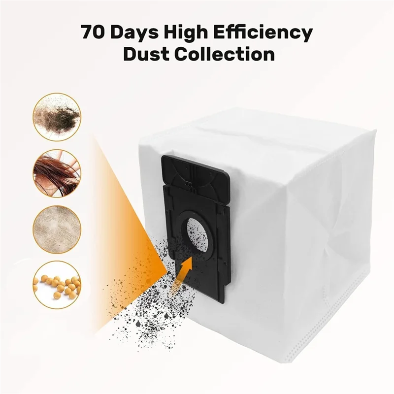 B58B-10 Pcs Replacement Vacuum Bags For Verefa L11 Pro Sweeper Accessories Essential Vacuum Accessories