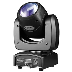 Minicabezal de haz de luz móvil 4 en 1, foco de luz RGBW superbrillante de 90W con Control Dmx, ideal para DJ, discotecas, fiestas y clubs