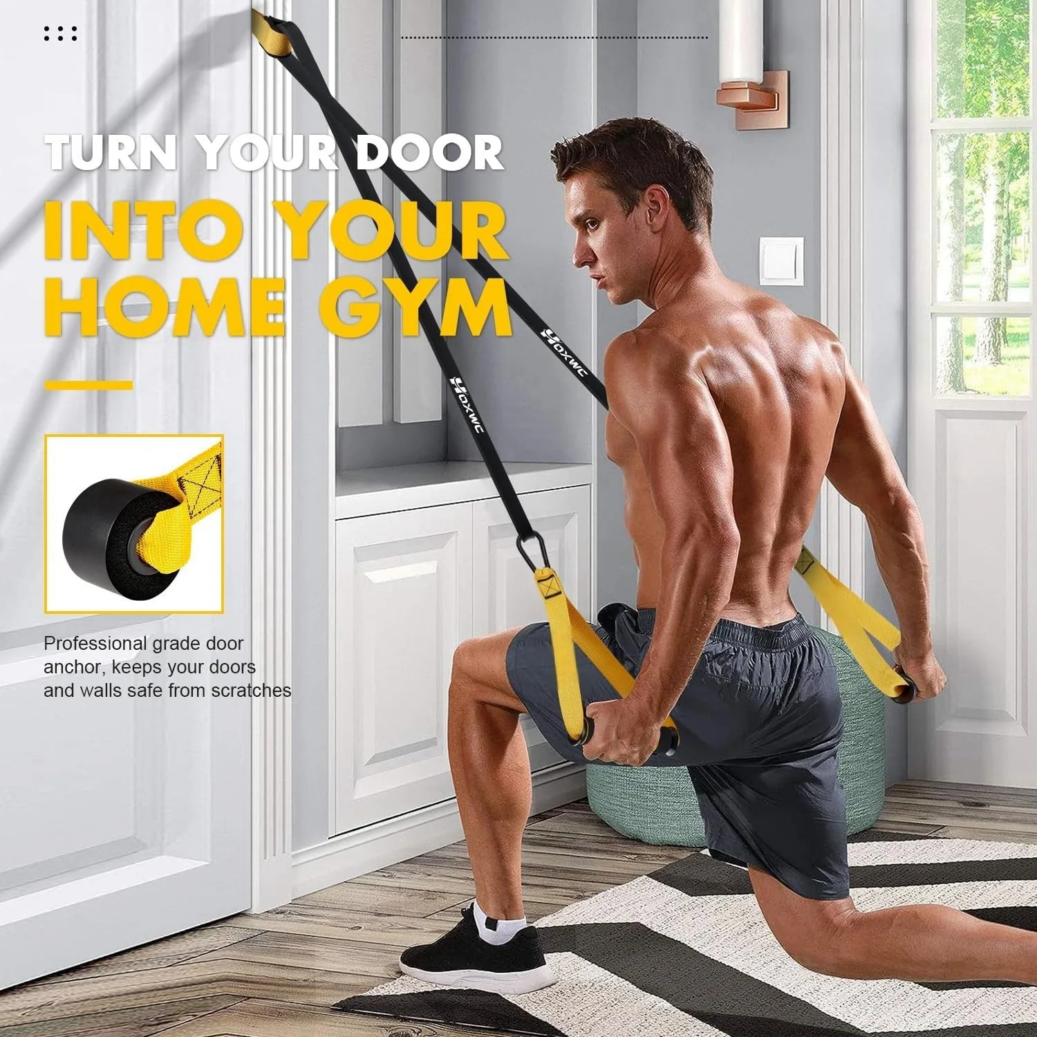Multifunctional 12pcs Resistan - đánh giá và giá Suspension Trainer Trx