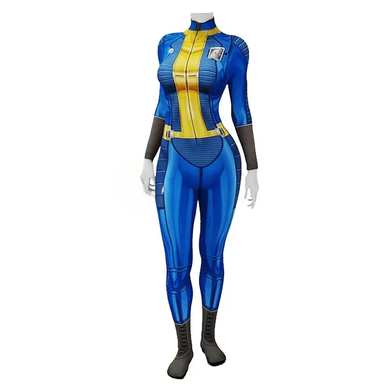Autunno Cosplay Outfit Lucy Costume Vault 33 Sorvissuto femminile Vestito Vault 76 Tuta Vault 111 Halloween Party Donna Uomo Nuovo Arr #   1