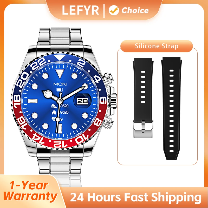 LEFYR AW12 High-end Men's Smartwatch Smart Watch 2024 Men Original Copy Brand Replica Fitness Bluetooth Call Voice Connected fit