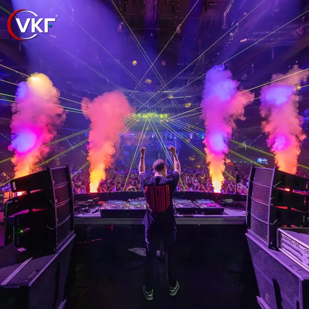 Machine à struction ée LED 1500W/3000W, Contrôle DMXorgen, pour DJ Chang, Discothèque, Spectacle sur Scène