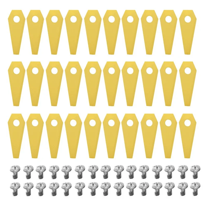 

【People Favorite】For 9X Titan Blades Replacement LONGLIFE For INDEGO Robotic Lawn Mowers 800, 1000 1200, 350, 400 And 450