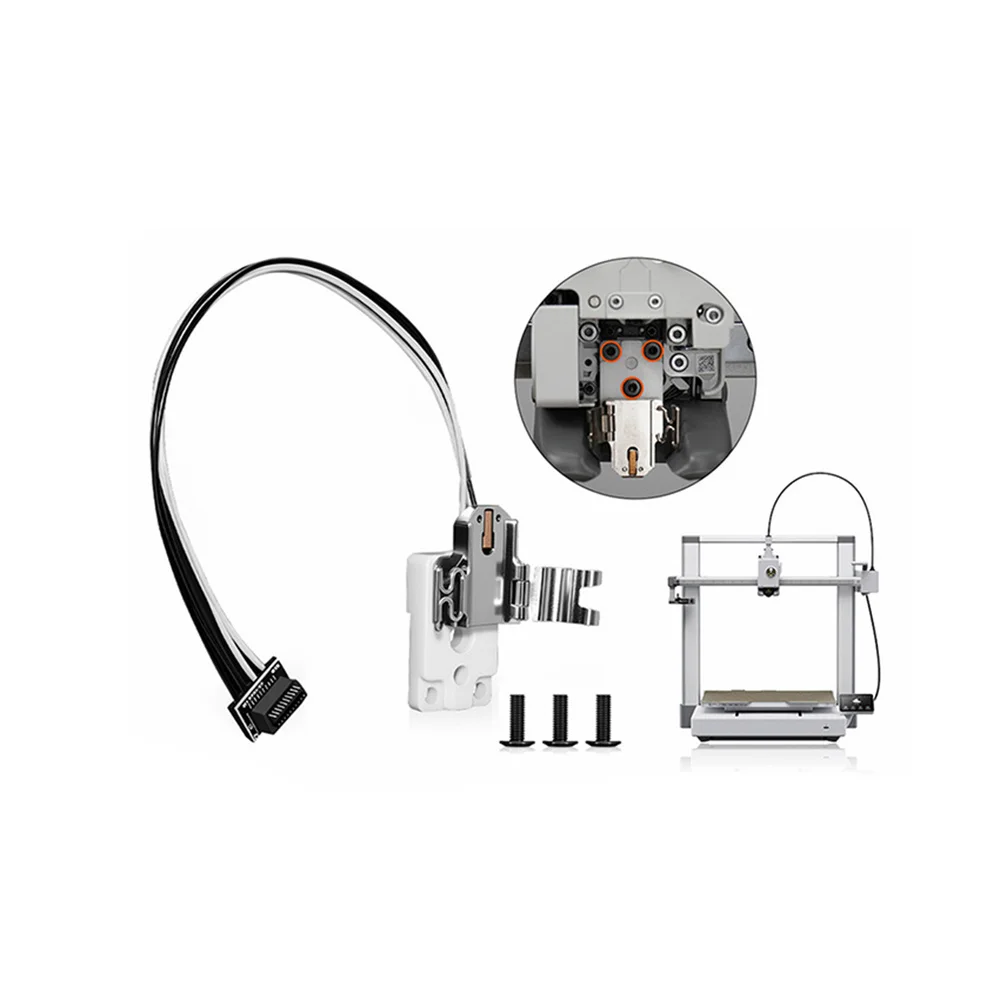 Zirconia Ceramic Hot End Heating Assembly High-Temperature-Resistant Replaceable Element 3D Printer Accessory for A1/A1mini/A2L
