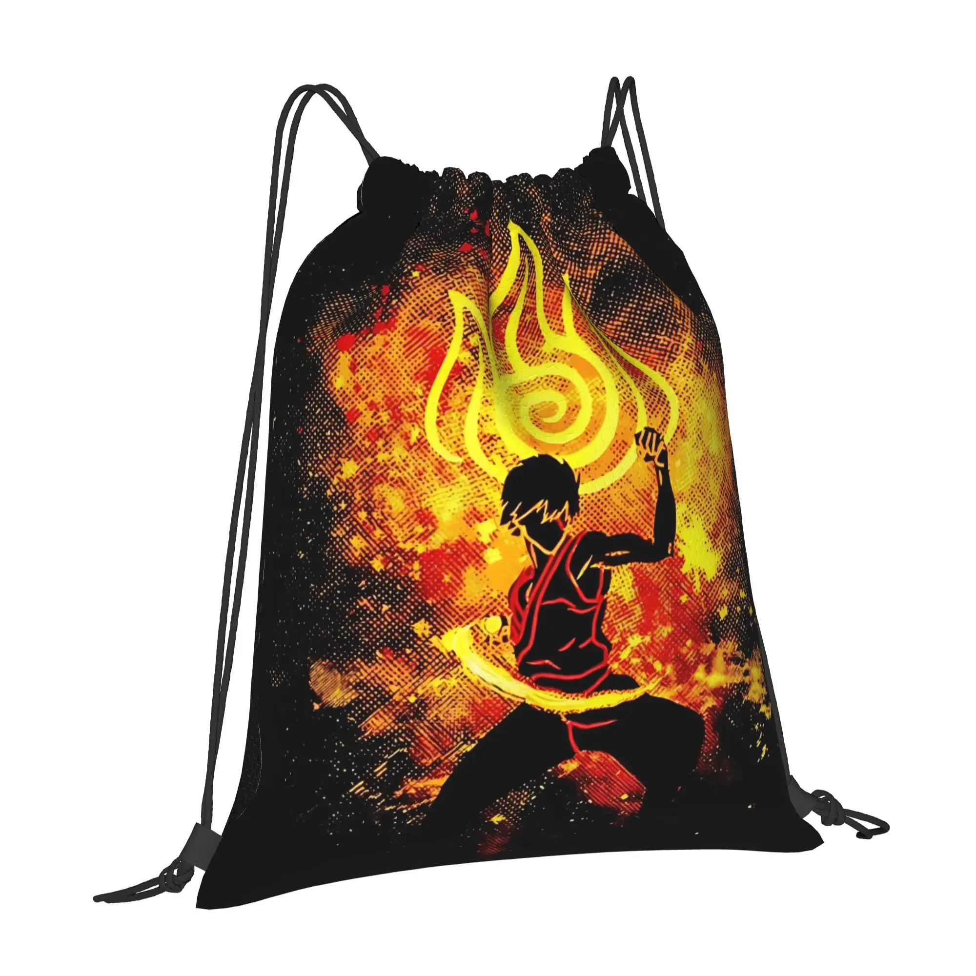 1 pc Zuko Avatar The Last Airbender Drawstring Bags Shopping Unisex Storage Bag