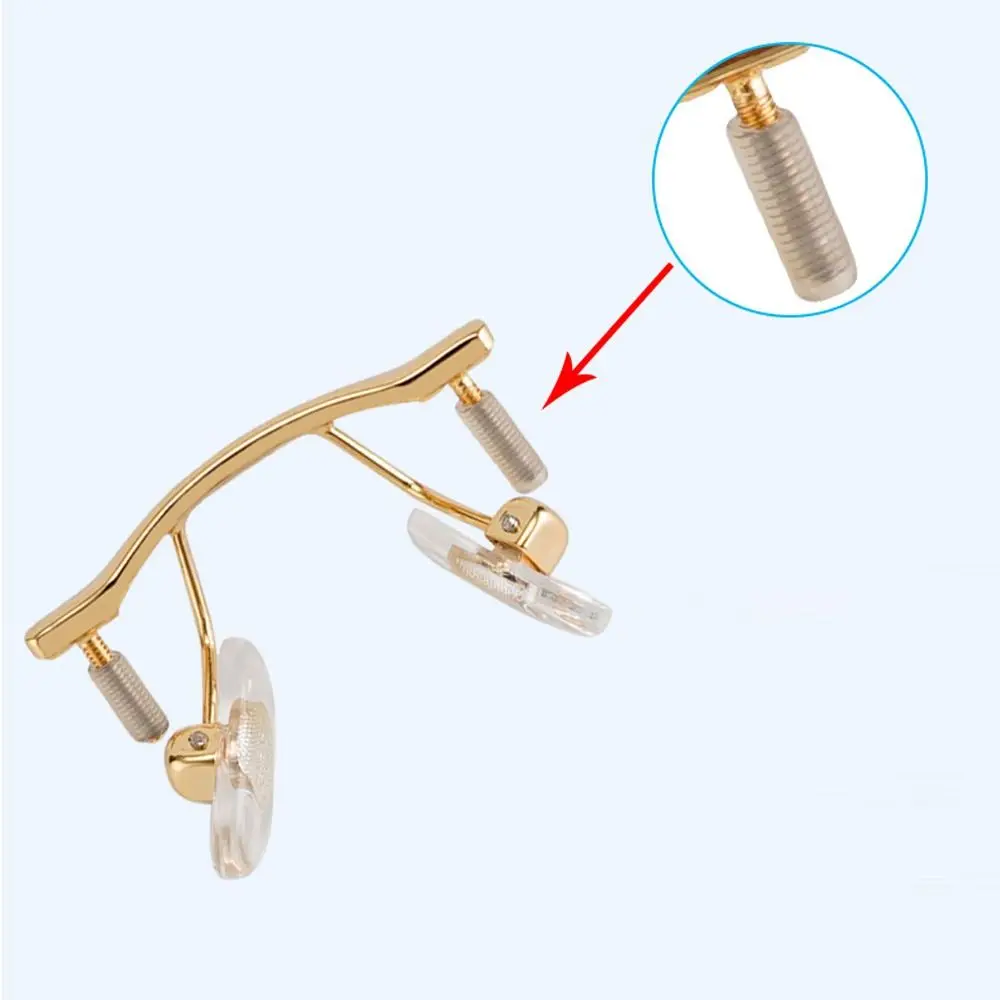 Metal Glasses Nose Pad Durable Anti-Slip Universal Eyewear Accessories Replacement Nose Pad Holder Eyeglasses