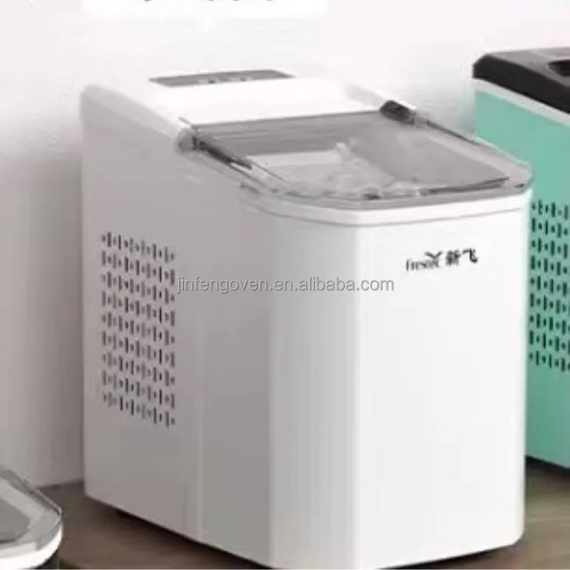 Home Portable Mini Ice Maker Ice Block Making Machine / Mini Ice Cube Maker Machine