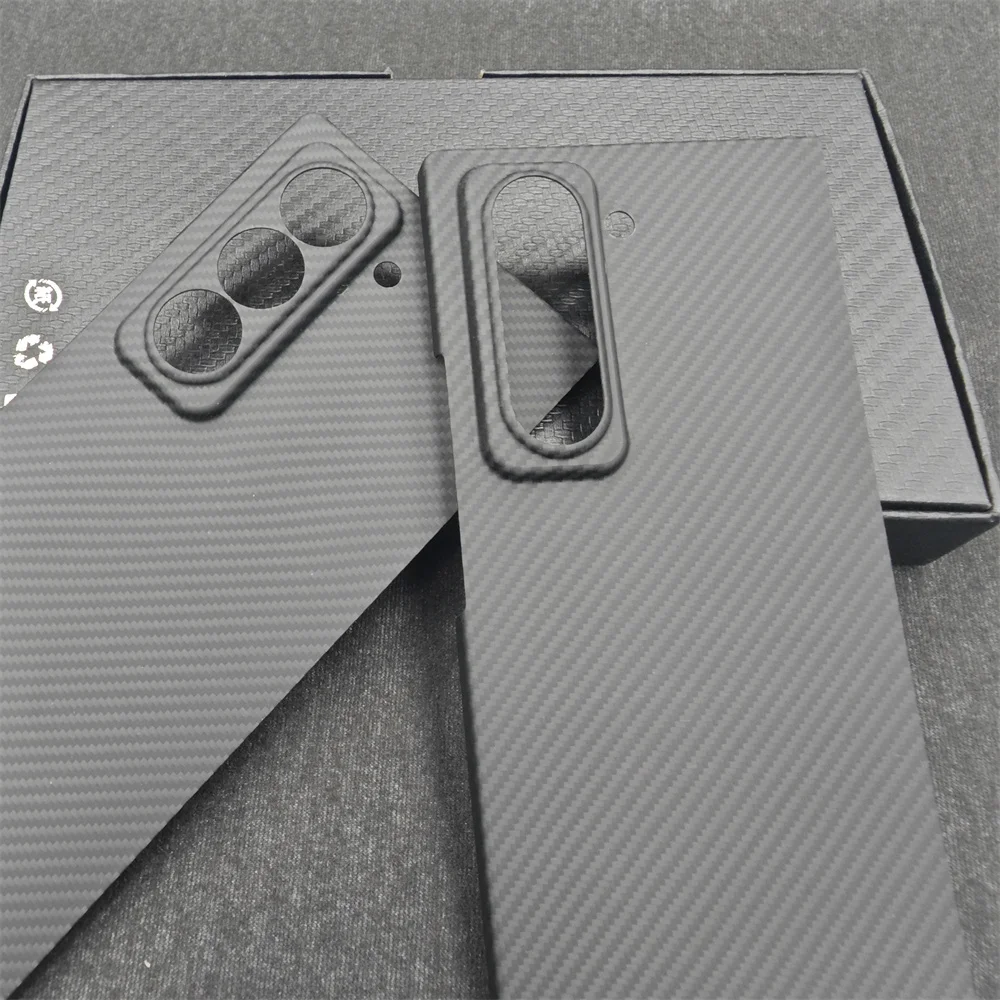 Carbon Fabric Fiber Aramid For Magsafe Case For Samsung Galaxy Z Fold SE Special Magnetic  Shell For  Galaxy Z W25