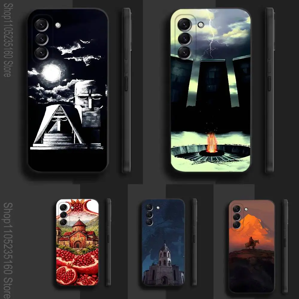 Armenian genocide 1915 Phone Case For Samsung Galaxy A73,31,32,72,41,53,52,71,22,5G,Note,J7,8,9 Soft Black Cover