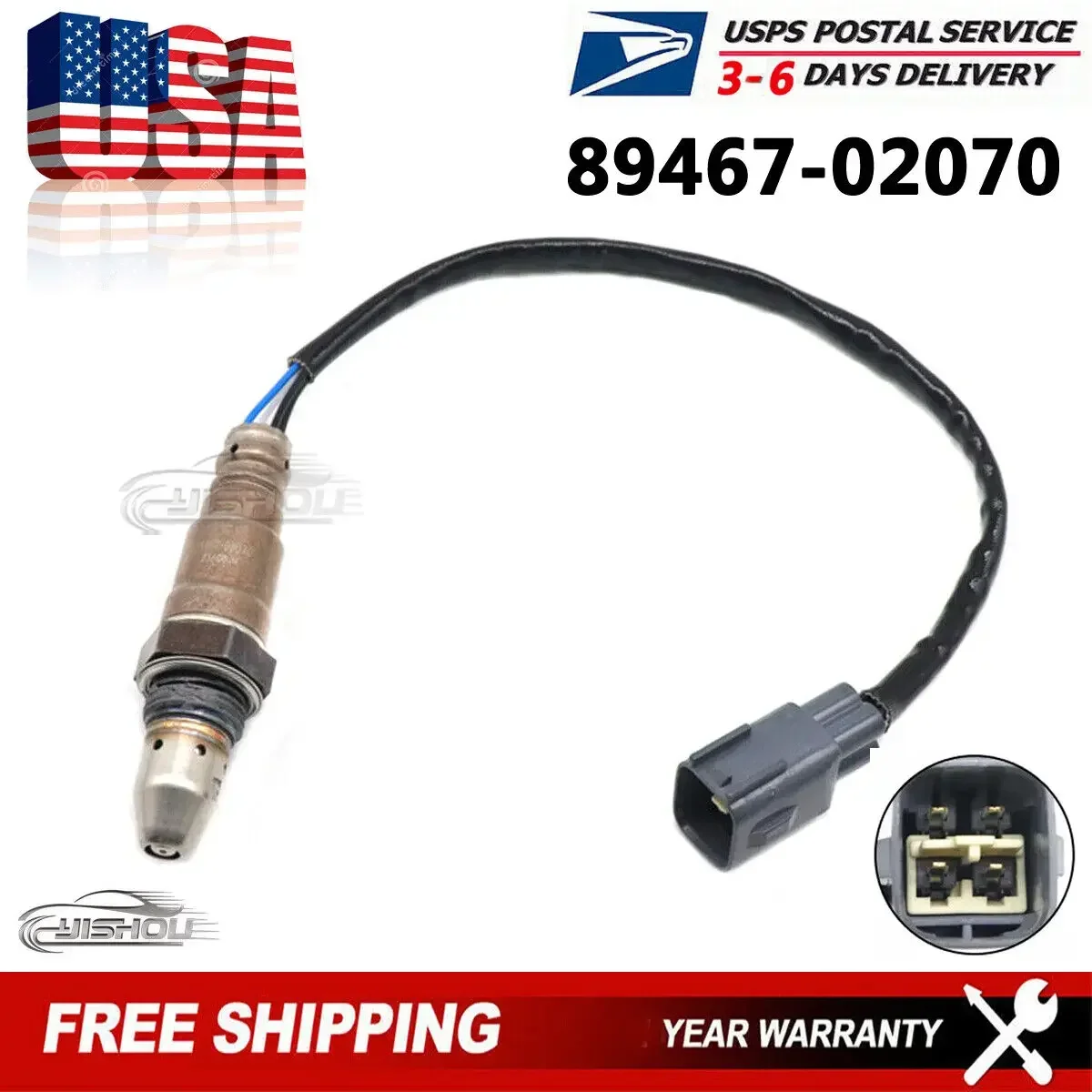 89467-02070 234-9112 Upstream Air Fuel Ratio Lambda O2 Oxygen Sensor For Toyota Corolla Prius Scion NEW 2349112 8946702070