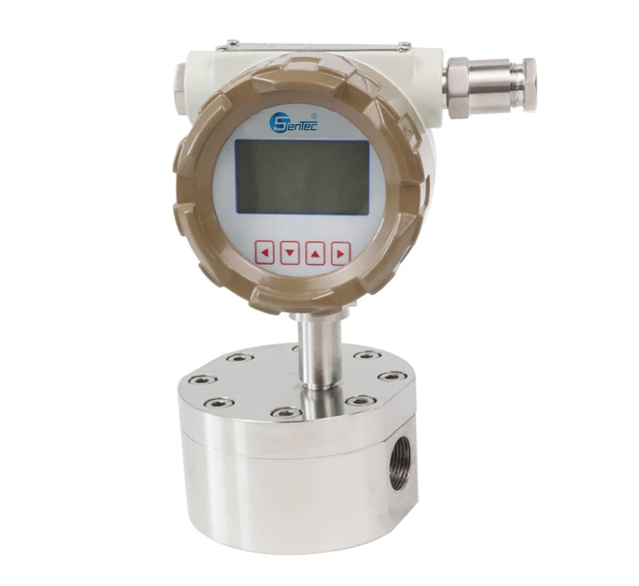 High-precision Gear Flow Meter Oil diesel Liquid Flow Meter for 5mL-2000 ML/min Small Flow Measurement
