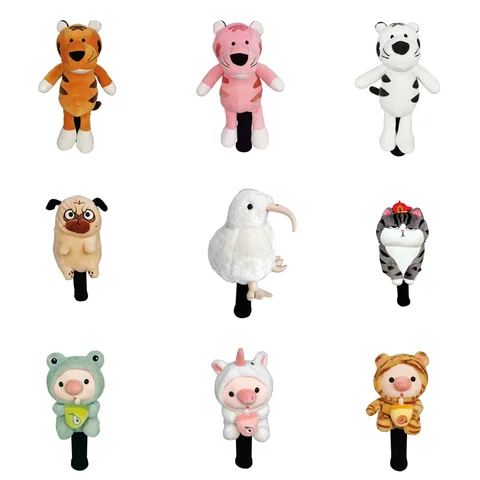 Tiger Golf Club Driver Hybrid Putter and Mallet Putter, Juste de protection de qualité pour le sauna, Fairway Woods, Livraison rapide