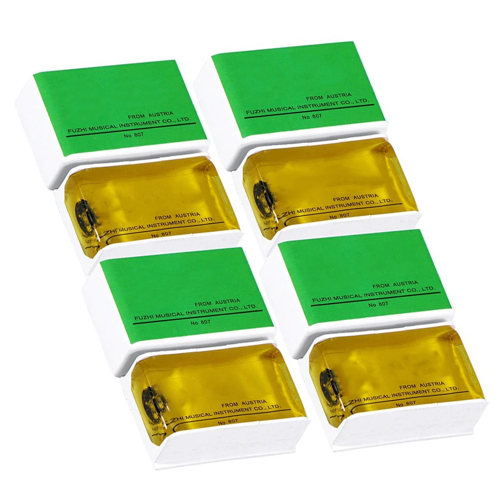 

8pcs Violin Rosin String Instrument Resin for Cello Handmade Great Grip Sound Steel Synthetic Strings Accessories