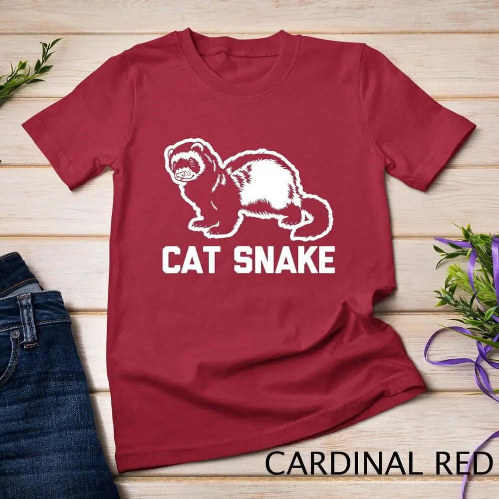 Funny Ferret Shirt Cat Snake T-Shirt funny saying animal Unisex T-shirt