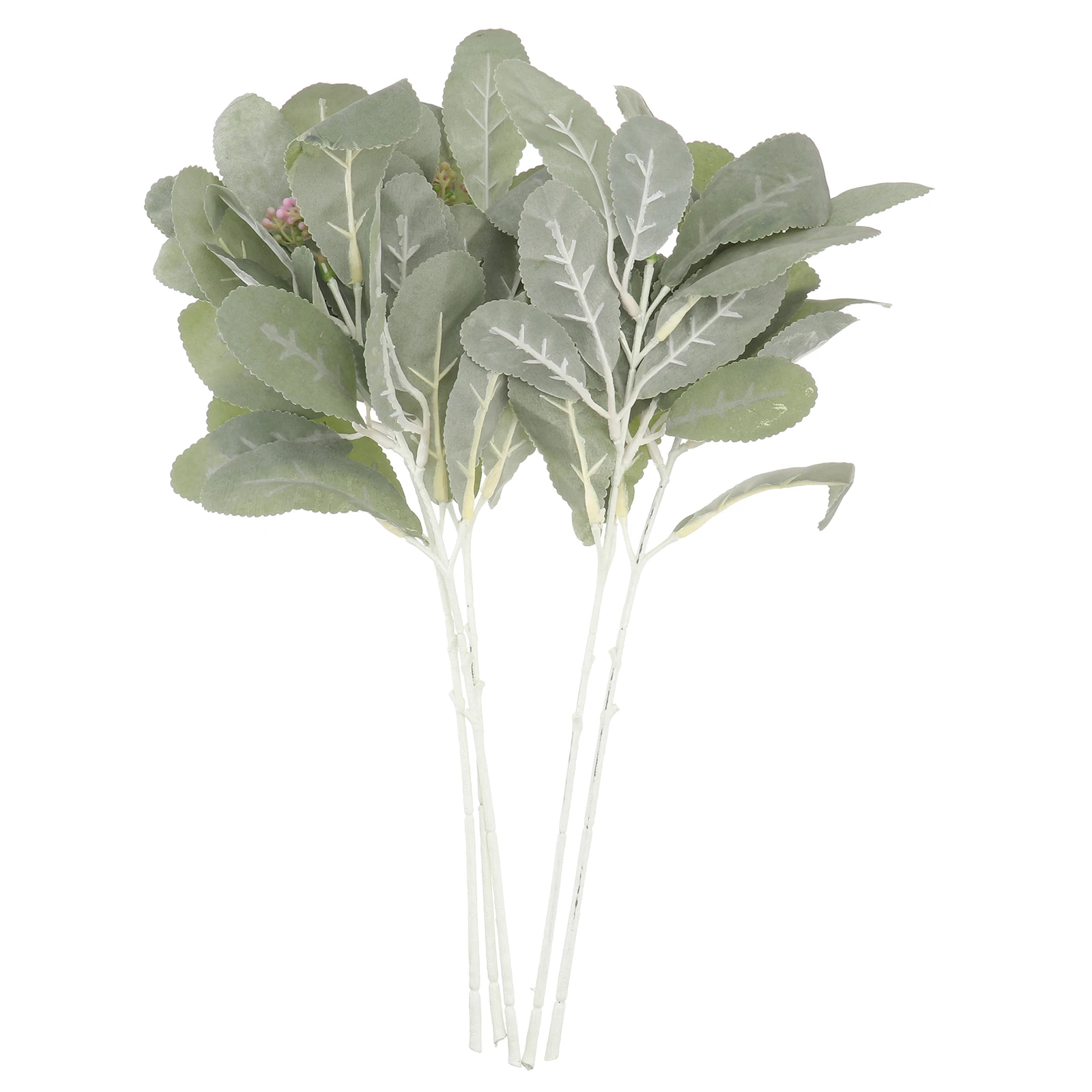 

5Pcs Plastic Green Plant Leaves Lifelike Simulation Greenery Decor for Home Decoration DIY Craft Photo Props Artificial Plant