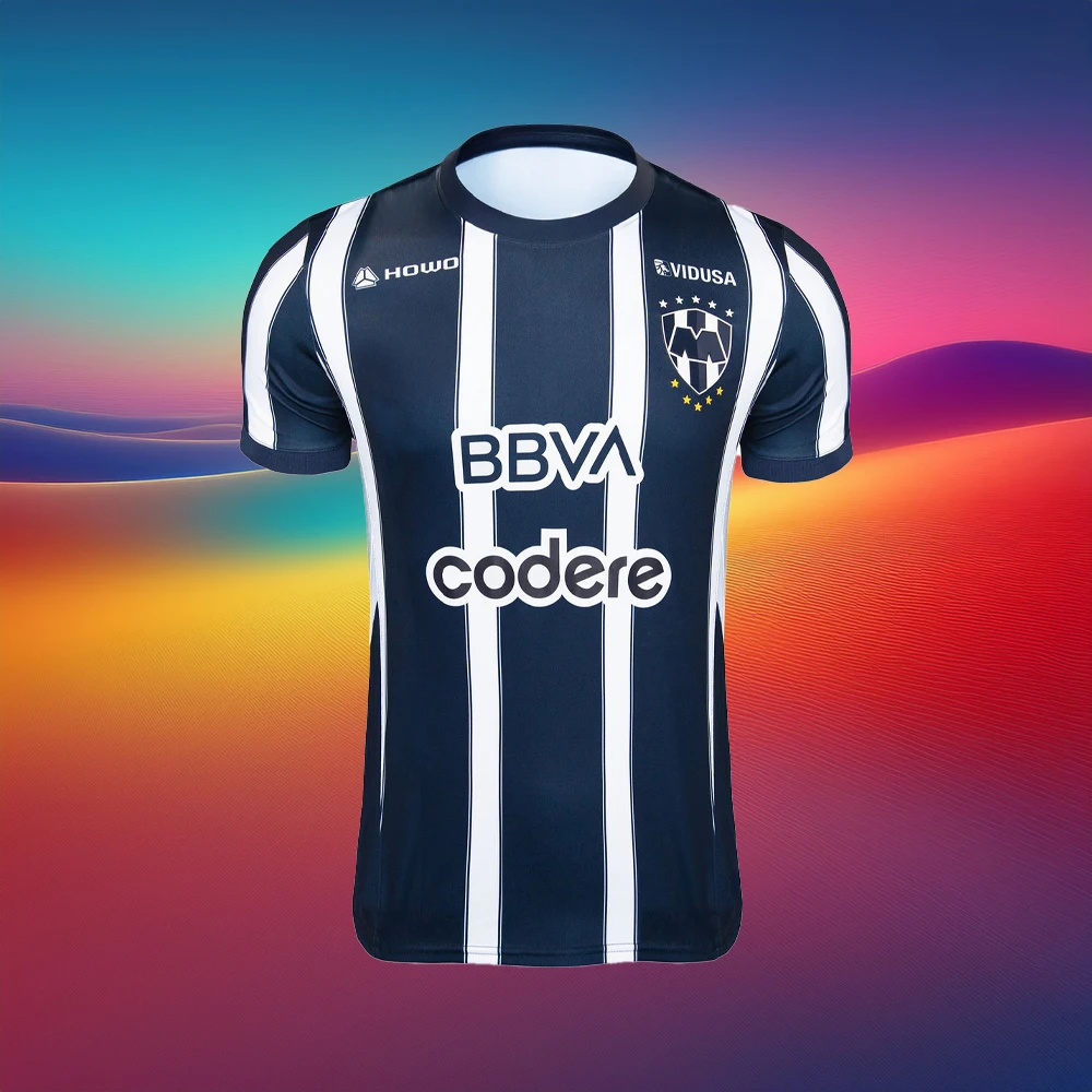 Rayados Monterrey Home/Away Training Football Jersey Adult Kids Summer Oversized T Shirt Liga MX Soccer Short Sleeve Men Clothes