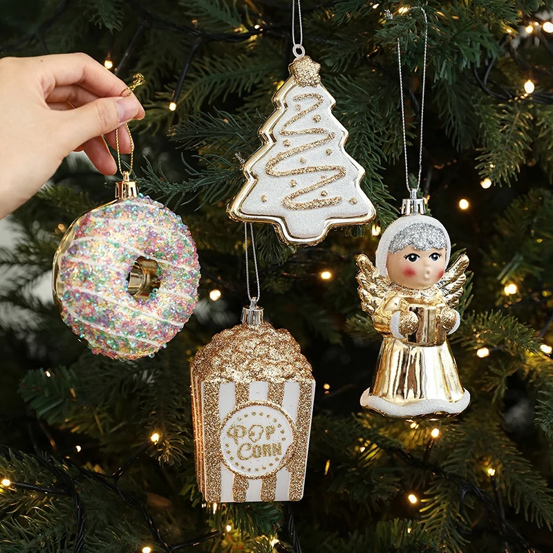 

Christmas Tree Pendant Cartoon Pendant Ornament Christmas Decoration for Home Garden Yard Decor Christmas Liquidations