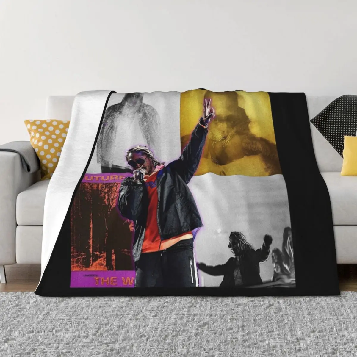 

Future With Albums Throw Blanket Softest Plush Moving for winter Blankets