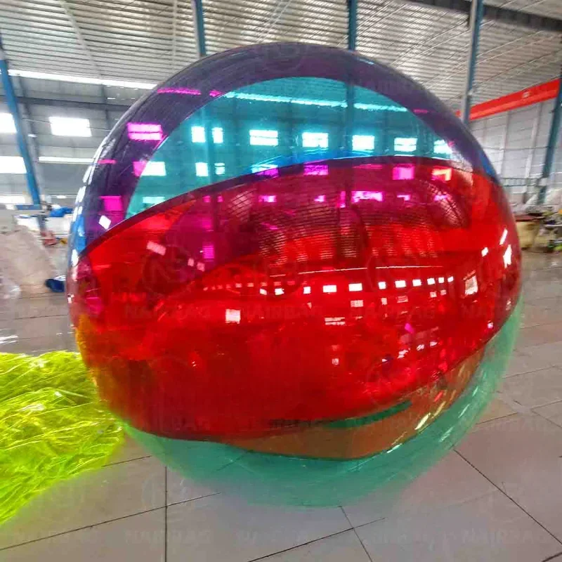 Inflatable Water Ball Transparent Swimming Pools Floating Inflatable Sphere Bubble Ball Game Roll On Water