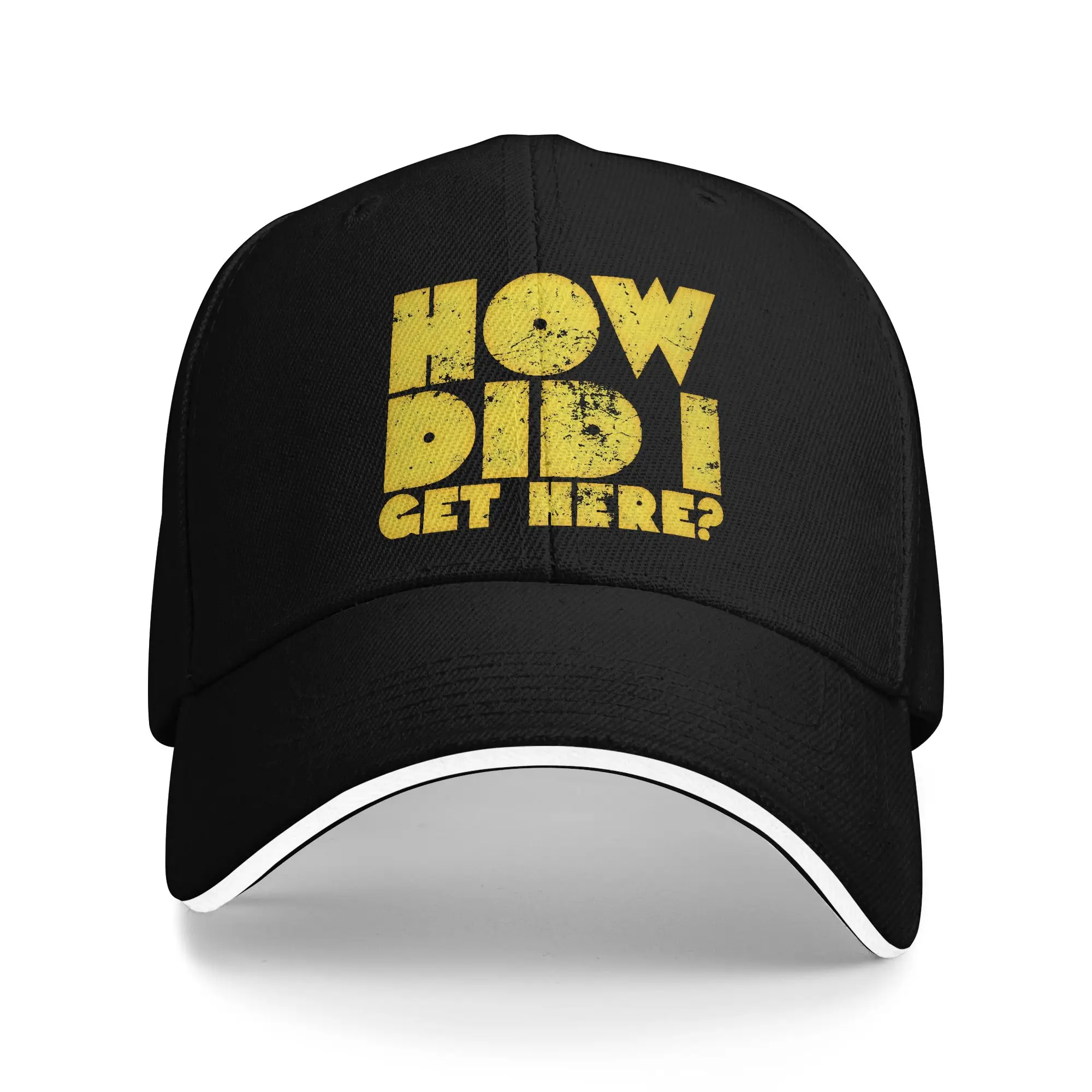 ¿Cómo llegué aquí? Gorra de béisbol unisex estilo Louis Tomlinson, gorra clásica para papá, gorra ajustable para exteriores con cierre a presión.
