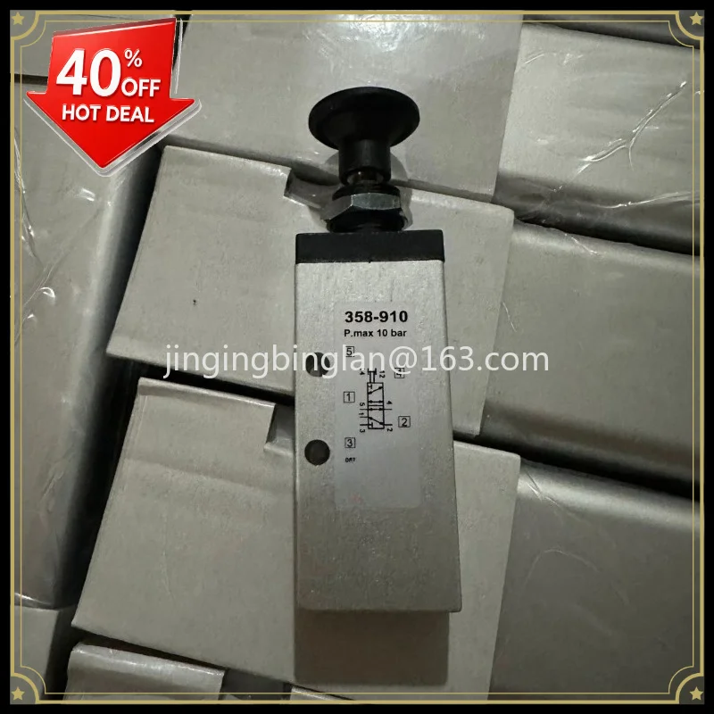 Solenoid valve 358-910 manual valve (pull-up type) supplied by the manufacturer in 2026