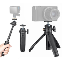 Extension Pole Tripod Mini Selfie Stick Tripod Stand Handle Grip for Canon G7X Mark III Sony ZV-1 RX100 VII A6400 A6600 Cameras